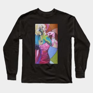 Marilyn under the Spotlight Long Sleeve T-Shirt